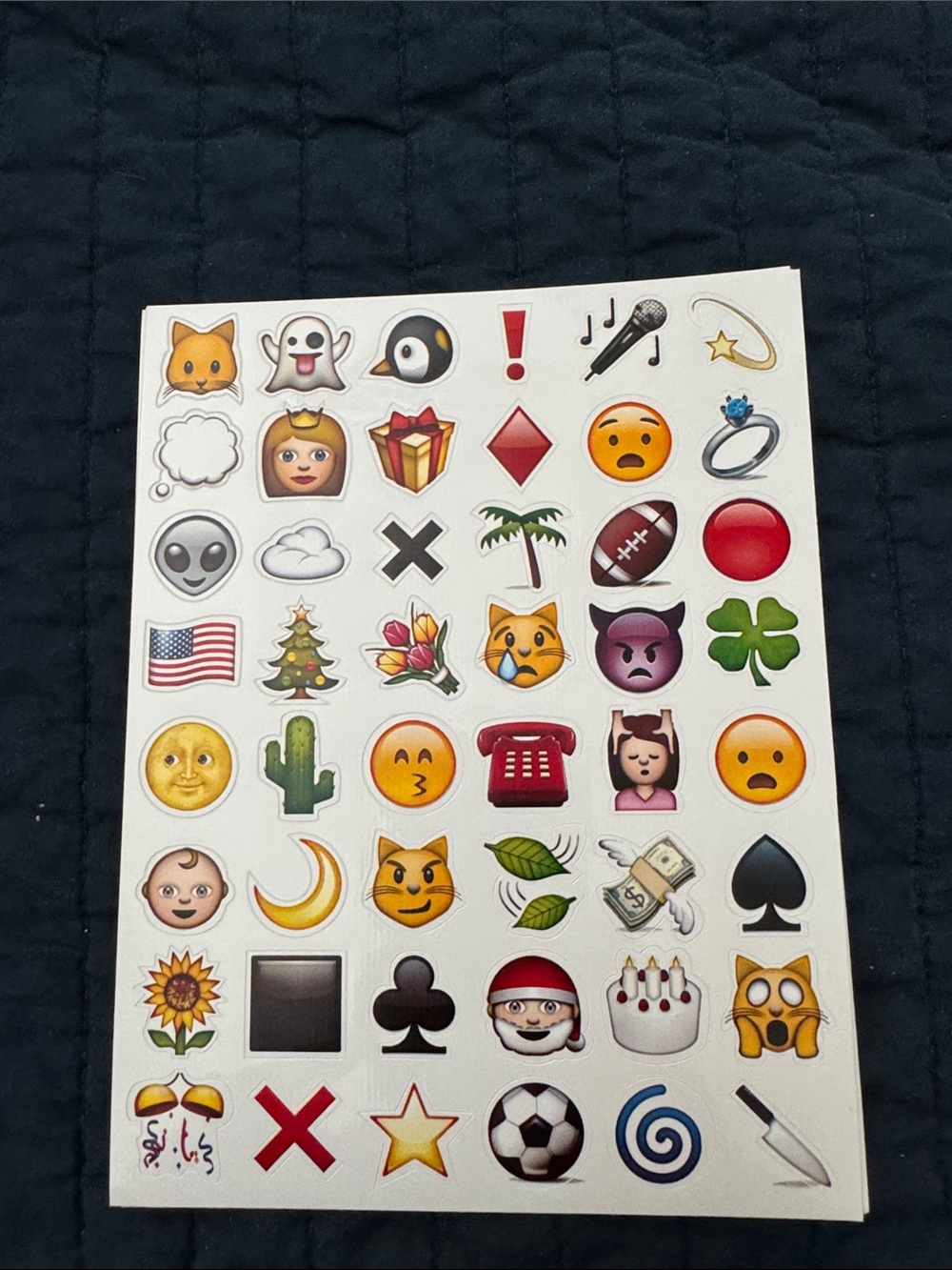 Emoji Themed Sticker Sheets - Picture 2 of 7